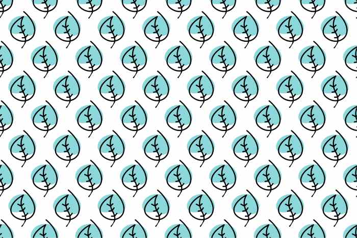 وکتور پترن برگ و گل